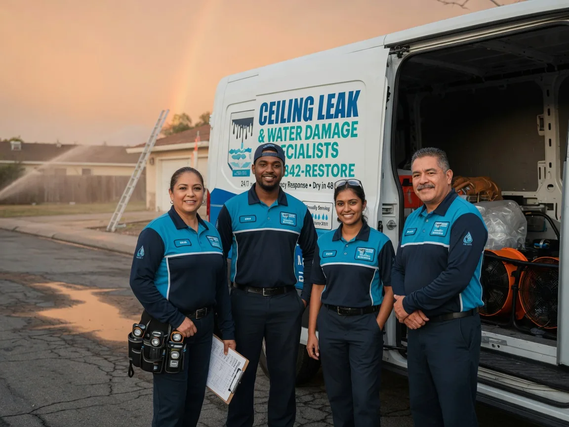 Ceiling Leak Cleanup company in National City, MI